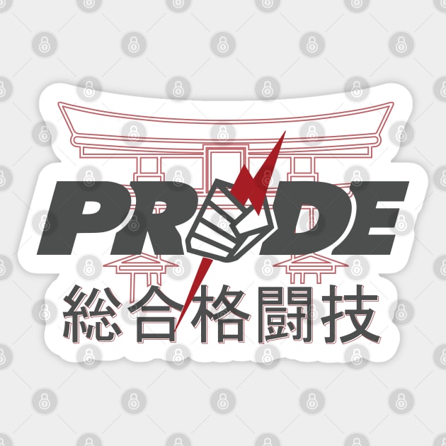 Pride FC Tokyo Japan Sticker by cagerepubliq